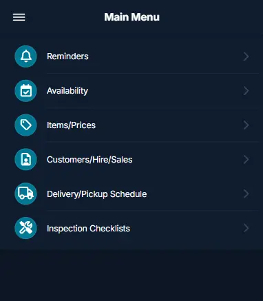 Mobile Main screenshot